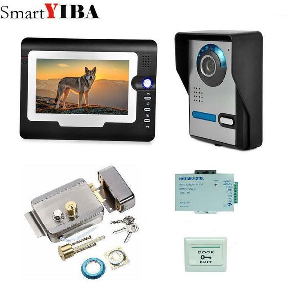 video door phones smartyiba 7 " phone doorbell intercom kit ,1x camera +1x monitor night vision hd camera,wired doorbell1
video door phones smartyiba 7 " phone doorbell intercom kit ,1x camera +1x monitor night vision hd camera,wired doorbell1