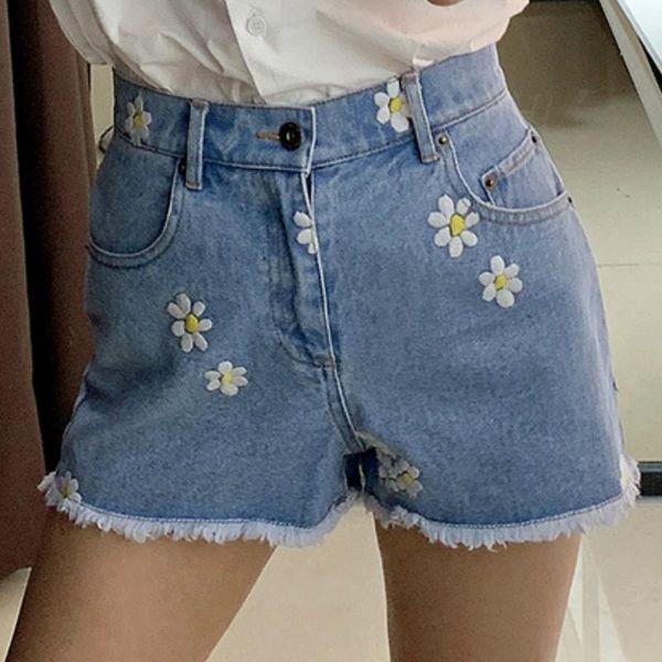 women's jeans women pants embroidered high waist wide leg printed sweet cotton, Blue
women's jeans women pants embroidered high waist wide leg printed sweet cotton, Blue