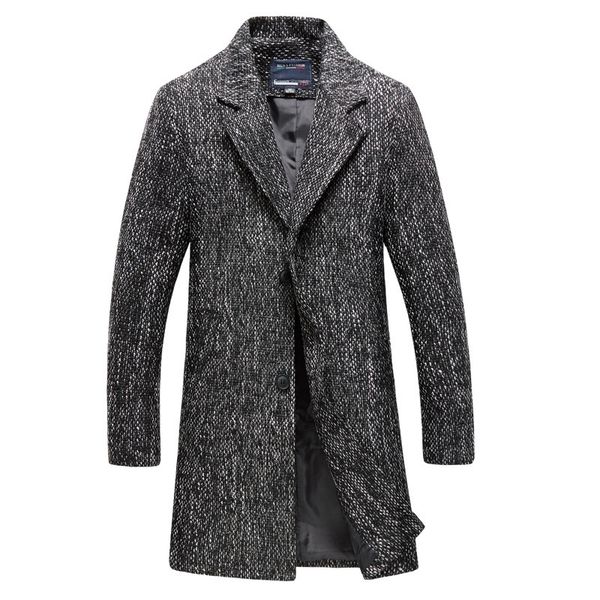 autumn high-quality men wooll blends coats mid-long casual wild trench coat warm youth windbreaker coat male plus size lj201106, Black
autumn high-quality men wooll blends coats mid-long casual wild trench coat warm youth windbreaker coat male plus size lj201106, Black