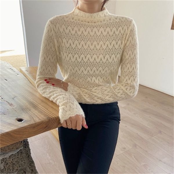 2021 new korean style of solid chiffon shirts hollow collar out lace women's crochet shirt long sleeves bottomming spring 0ut2, White
2021 new korean style of solid chiffon shirts hollow collar out lace women's crochet shirt long sleeves bottomming spring 0ut2, White