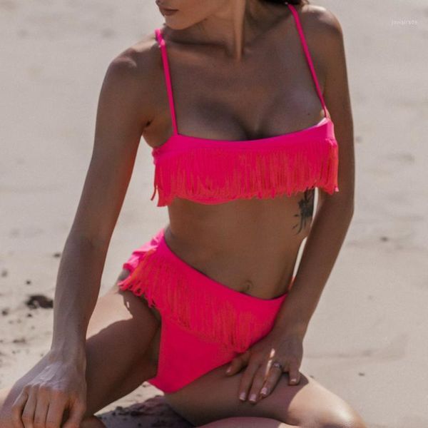 women's swimwear 2021 women bikini set tassel push-up bra bikinis summer beach swimsuit high waist swimming suit biquini1, White;black
women's swimwear 2021 women bikini set tassel push-up bra bikinis summer beach swimsuit high waist swimming suit biquini1, White;black