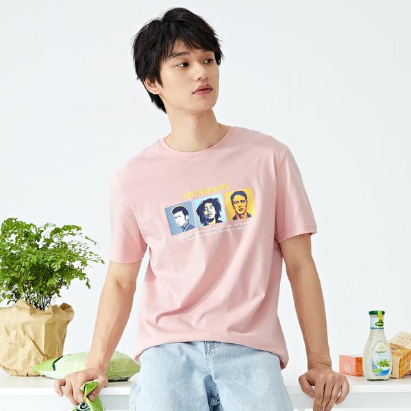 2020 summer new round neck short sleeve tshirt men hit color printing pullover fashion t shirt
2020 summer new round neck short sleeve tshirt men hit color printing pullover fashion t shirt