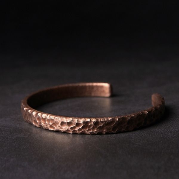 hammered solid copper metal bracelet rustic vingtage punk cuff bangle viking handmade jewelry gift for men women y200730, Black
hammered solid copper metal bracelet rustic vingtage punk cuff bangle viking handmade jewelry gift for men women y200730, Black