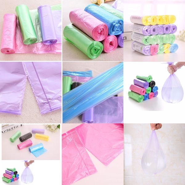garbage small bag kitchen disposable bags 45*50cm bathroom trash can liners for bedroom home 7 color 5 rolls/set
garbage small bag kitchen disposable bags 45*50cm bathroom trash can liners for bedroom home 7 color 5 rolls/set