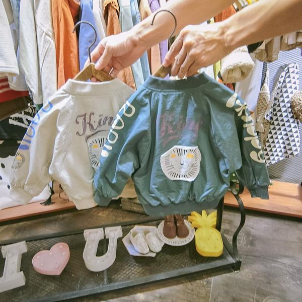 baby boys' jackets spring and autumn 1-7 years old cartoon print letters baby jacket kids coats outdoor jackets cute all match, Blue;gray
baby boys' jackets spring and autumn 1-7 years old cartoon print letters baby jacket kids coats outdoor jackets cute all match, Blue;gray