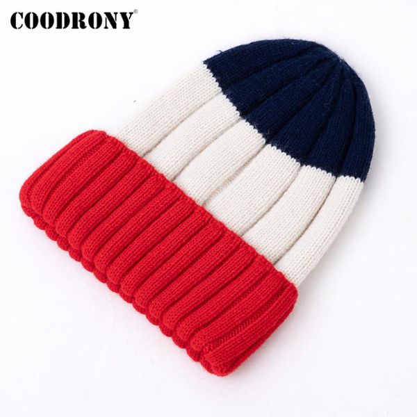 coodrony brand new casual streetwear soft wool knitting female beanies elegant striped women's winter hats p1004, Blue;gray
coodrony brand new casual streetwear soft wool knitting female beanies elegant striped women's winter hats p1004, Blue;gray