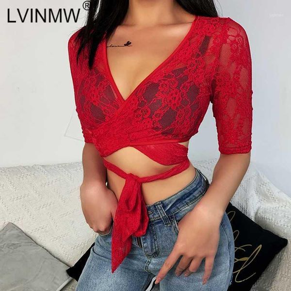 women's t-shirt lvinmw lace flower embroidery bandage cross bow crop 2021 summer women short sleeve v neck t shirt party streetwea, White
women's t-shirt lvinmw lace flower embroidery bandage cross bow crop 2021 summer women short sleeve v neck t shirt party streetwea, White