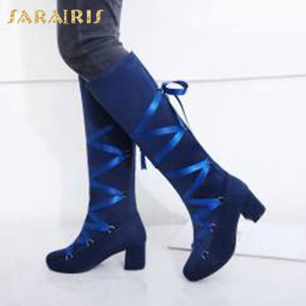 sarairis 2020 big size 48 square heels fashion winter shoes woman vintage elegant ladies knee high boots female, Black
sarairis 2020 big size 48 square heels fashion winter shoes woman vintage elegant ladies knee high boots female, Black