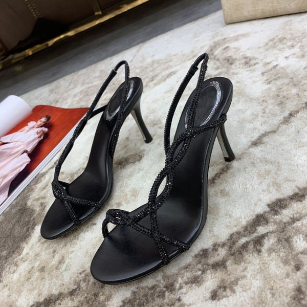 europe station rhinestone sandals woven with the word strap high-heeled roman female summer thin snake wrapped with cool open-toed boots, Black
europe station rhinestone sandals woven with the word strap high-heeled roman female summer thin snake wrapped with cool open-toed boots, Black