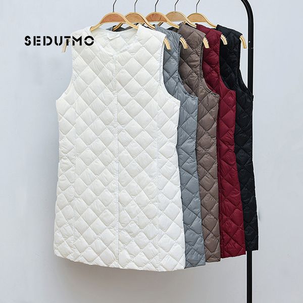 sedutmo winter plus size 3xl women down vest long ultra light duck down coat autumn puffer jacket waistcoat slim parkas ed614 201019, Black
sedutmo winter plus size 3xl women down vest long ultra light duck down coat autumn puffer jacket waistcoat slim parkas ed614 201019, Black