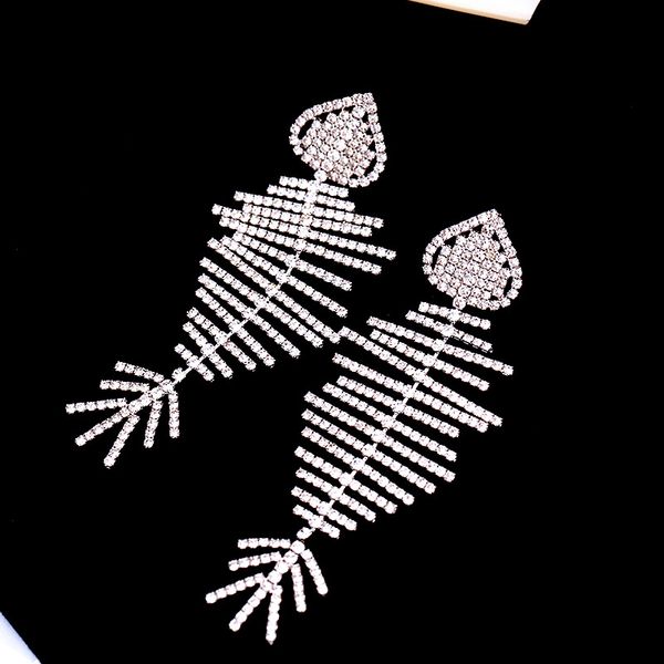 europe and the united states praise net red fish thorn earrings female silver needle ear nail fashion wild temperamental jaw ear pendant, Golden;silver
europe and the united states praise net red fish thorn earrings female silver needle ear nail fashion wild temperamental jaw ear pendant, Golden;silver