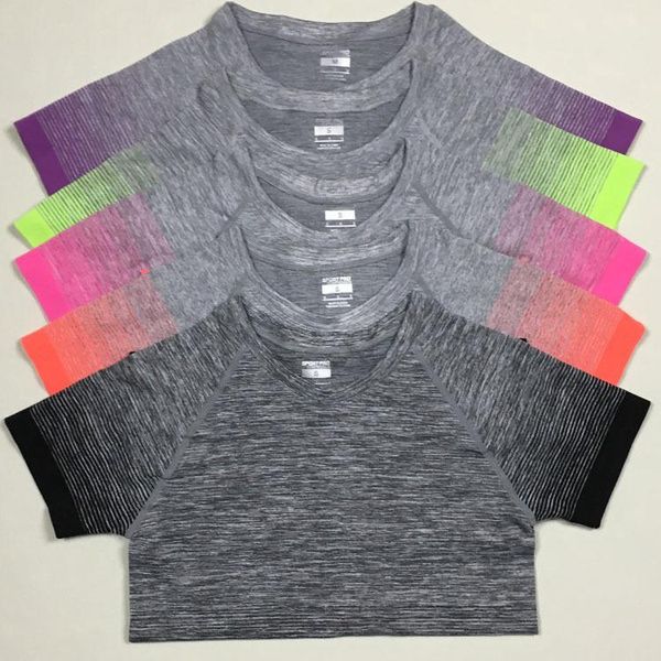outdoor t-shirts spring summer fitness yoga running gradient stripe short sleeve women's casual sports quick-dry elasticity t-shirt, Gray;blue
outdoor t-shirts spring summer fitness yoga running gradient stripe short sleeve women's casual sports quick-dry elasticity t-shirt, Gray;blue