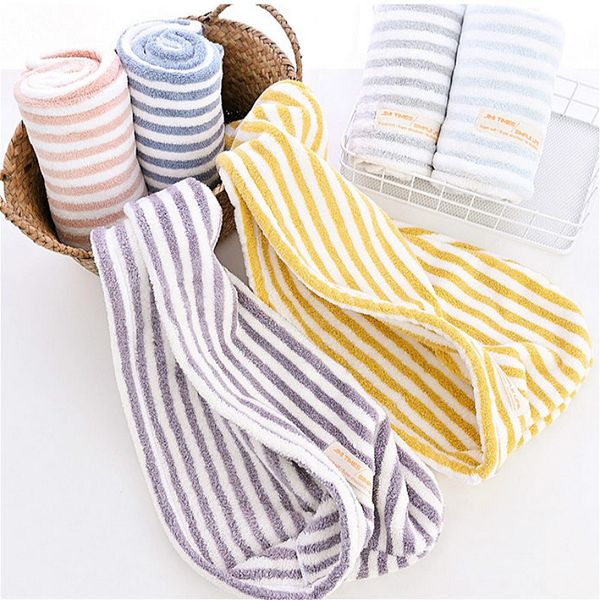 fashion microfiber hair drying cap stripe colorful coral fleece double layer fast hair drying wrap towel
fashion microfiber hair drying cap stripe colorful coral fleece double layer fast hair drying wrap towel