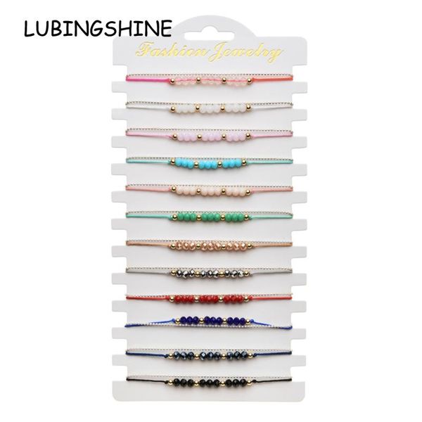 lubingshine 12 шт / комплект nylon rope кристалл бисер браслеты партии отпуск модный подарок для женщин для мужчин браслеты ювелирные издели, Golden;silver
lubingshine 12 шт / комплект nylon rope кристалл бисер браслеты партии отпуск модный подарок для женщин для мужчин браслеты ювелирные издели, Golden;silver