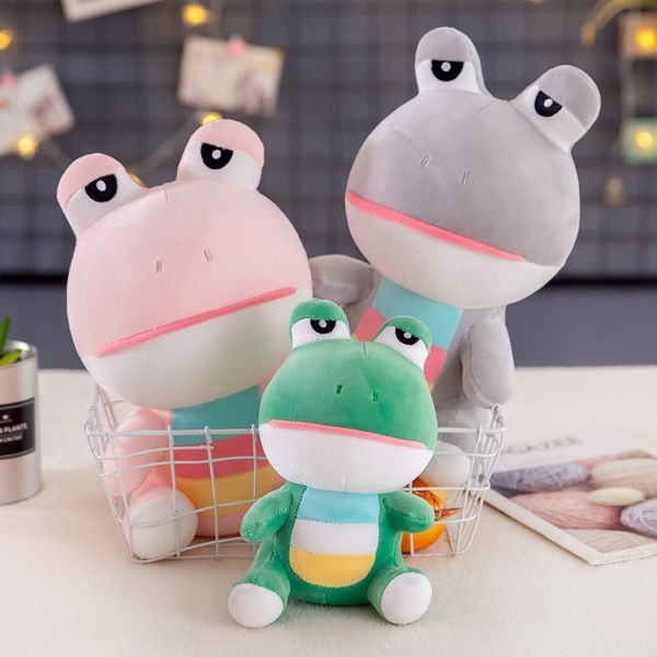 Factory direct creative doll color frog plush mining bureau down cotton doll children's pillow gift wholesale
Factory direct creative doll color frog plush mining bureau down cotton doll children's pillow gift wholesale