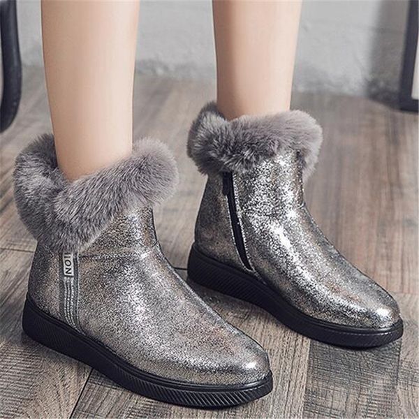 new winter 2021 snowboots sequins women fashionable toe round boots comfortable rubber soles women's shoes silver c8kr, Black
new winter 2021 snowboots sequins women fashionable toe round boots comfortable rubber soles women's shoes silver c8kr, Black