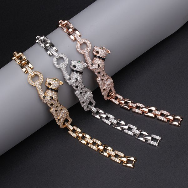 personality diamond leopard domineering bracelet fashion jewelry trend leopard print chain bracelet mens bracelets, Black
personality diamond leopard domineering bracelet fashion jewelry trend leopard print chain bracelet mens bracelets, Black