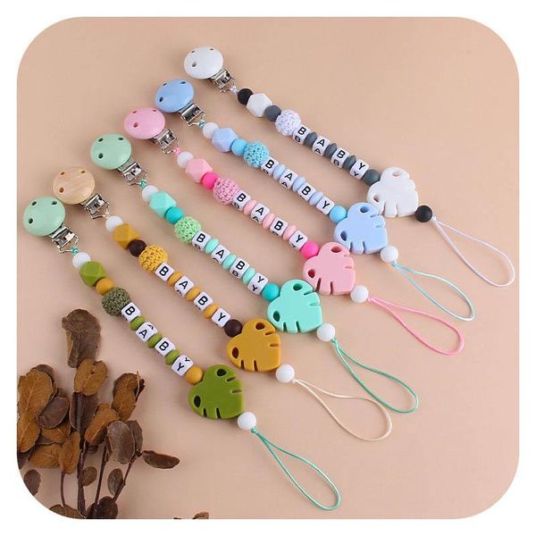 2021 new diy baby pacifier clips silicone teething beads newborn silicone pacifier clips nipple teether dummy strap chain baby toys
2021 new diy baby pacifier clips silicone teething beads newborn silicone pacifier clips nipple teether dummy strap chain baby toys