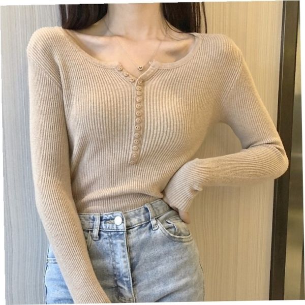 aqltv autumn korean chic versatile v-neck slim sleeve sweater bottomed pullover and thin elastic long pullover pullovert-shirt pullovert-shi, White;black
aqltv autumn korean chic versatile v-neck slim sleeve sweater bottomed pullover and thin elastic long pullover pullovert-shirt pullovert-shi, White;black