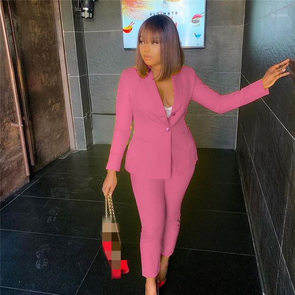 african women sets solid long sleeve blazer jacket pants suits office lady elegant 2 piece set business outfits africa clothing1, Red
african women sets solid long sleeve blazer jacket pants suits office lady elegant 2 piece set business outfits africa clothing1, Red