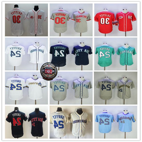 men's retro 24 jersey baseball hall of fame 30 ken griffey retired stitched shirt red white navy grey blue green alternate
men's retro 24 jersey baseball hall of fame 30 ken griffey retired stitched shirt red white navy grey blue green alternate