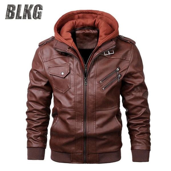 men's fur & faux blkg hooded thick warm leather jacket men coat hat detachable multi-pockets motorcycle bike eu size, Black
men's fur & faux blkg hooded thick warm leather jacket men coat hat detachable multi-pockets motorcycle bike eu size, Black