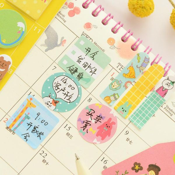 6 шт лот cute animal memo pad weekly schedule set sticky note сообщение наклейка planner канцелярские школьные принадлежности fm139 bbyfet w
6 шт лот cute animal memo pad weekly schedule set sticky note сообщение наклейка planner канцелярские школьные принадлежности fm139 bbyfet w