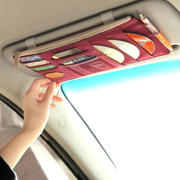 storage bags high-grade sun visor bag car notes pouch cd receive dvd disk card case folder pocket
storage bags high-grade sun visor bag car notes pouch cd receive dvd disk card case folder pocket