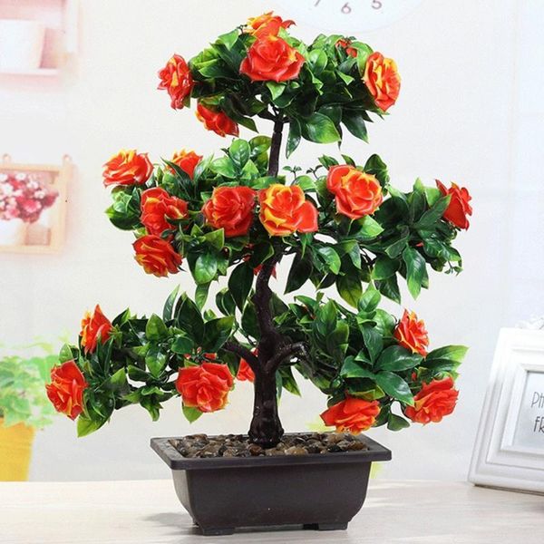decorative flowers & wreaths simulation rose flower potted plant floral green bonsai decoration small artificial desktable ornament for
decorative flowers & wreaths simulation rose flower potted plant floral green bonsai decoration small artificial desktable ornament for