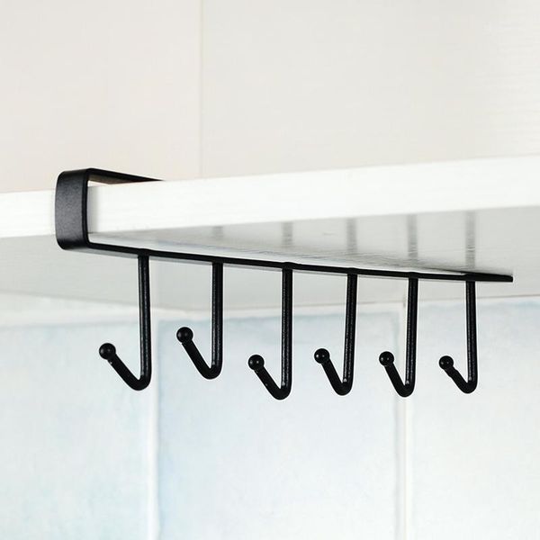 hooks & rails 6hooks cup holder mug under cabinet kitchen shelf storage rack organiser kitchenware cabinets fit1
hooks & rails 6hooks cup holder mug under cabinet kitchen shelf storage rack organiser kitchenware cabinets fit1