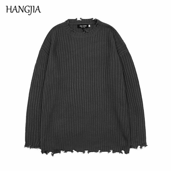 autumn and winter mens pullover knitted sweater retro wash hole pullovers sweaters harajuku vertical stripes sweaters black gray, White;black
autumn and winter mens pullover knitted sweater retro wash hole pullovers sweaters harajuku vertical stripes sweaters black gray, White;black