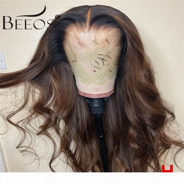 360 180% colored human hair wigs brown color wigs long body wave remy preplucked ombre brown lace front wig bleached knots, Black
360 180% colored human hair wigs brown color wigs long body wave remy preplucked ombre brown lace front wig bleached knots, Black