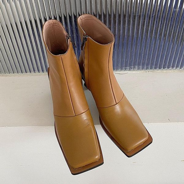 2020 winter new fashion genuine leather women ankle boots zipper black brown party office shoes woman fashion short boots 34-401
2020 winter new fashion genuine leather women ankle boots zipper black brown party office shoes woman fashion short boots 34-401