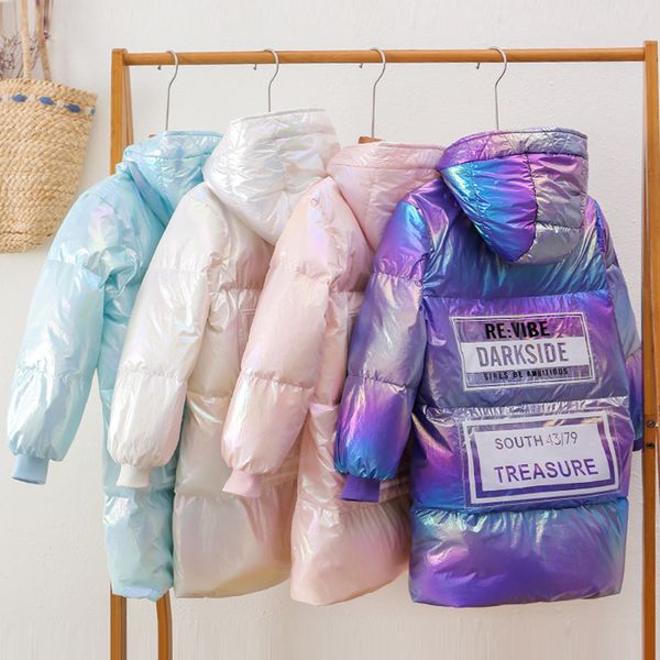 down jacket medium long girls dazzle colorful boys, foreign style wash winter 2020 middle and large children's, Blue;gray
down jacket medium long girls dazzle colorful boys, foreign style wash winter 2020 middle and large children's, Blue;gray