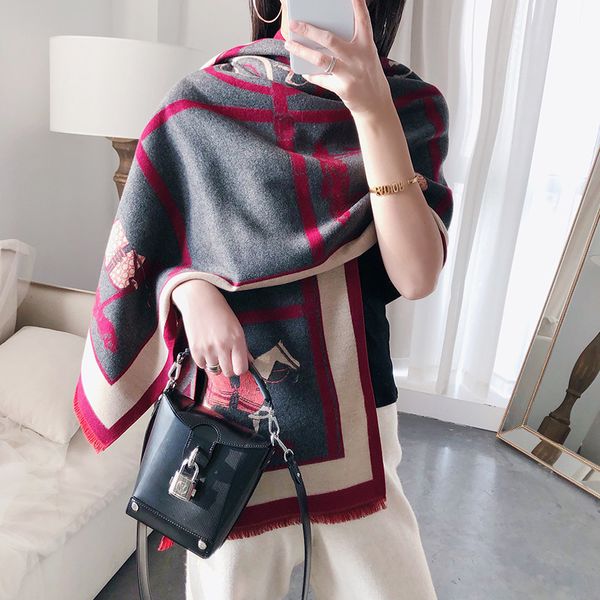 women cashmere scarf warm winter pashmina foulard shawls wraps for ladies luxury chain print bandana scarves fashion 201026, Blue;gray
women cashmere scarf warm winter pashmina foulard shawls wraps for ladies luxury chain print bandana scarves fashion 201026, Blue;gray