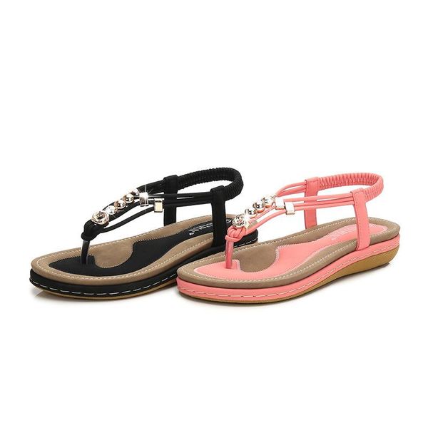 sandals women shoes genuine leather bohemian fashion roman summer platform casual rubber large size sandles 2.5cm, Black
sandals women shoes genuine leather bohemian fashion roman summer platform casual rubber large size sandles 2.5cm, Black