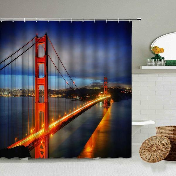 shower curtains city view curtain american san francisco bridge golden gate travel destination bathroom waterproof screen with hook
shower curtains city view curtain american san francisco bridge golden gate travel destination bathroom waterproof screen with hook