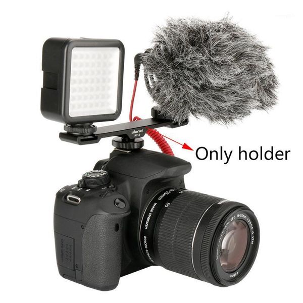 accessories camera mount aluminum alloy dual cold shoe support vlogging tripod video light plate microphone extension rod1
accessories camera mount aluminum alloy dual cold shoe support vlogging tripod video light plate microphone extension rod1