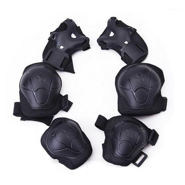 elbow & knee pads 6pcs/set children's skating protective gear sets skateboard ice roller wrist legs protector1, Black;gray
elbow & knee pads 6pcs/set children's skating protective gear sets skateboard ice roller wrist legs protector1, Black;gray