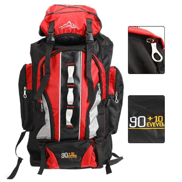 100l Large Capacity Backpack Hiking Bicycle Backpacks Men Women Outdoor Sports Camping Hiking Climbing Fishing Bags