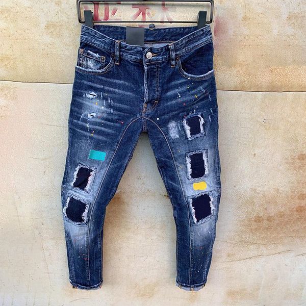 mens jeans rips stretch blue jeans fashion slim fit washed motocycle denim pants panelled fashion hip hop trousers
mens jeans rips stretch blue jeans fashion slim fit washed motocycle denim pants panelled fashion hip hop trousers
