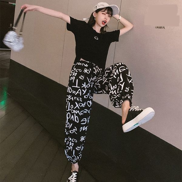 cool girls wear high waist black t-shirt hip hop suit women's 2020 new summer korean style harem pants two-piece set t-shirt t-shirt jd, Gray
cool girls wear high waist black t-shirt hip hop suit women's 2020 new summer korean style harem pants two-piece set t-shirt t-shirt jd, Gray