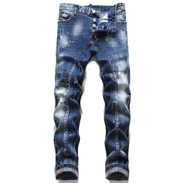 cool rips mens stretch designer jeans distressed ripped biker slim fit washed motorcycle denim men s hip hop fashion man pants t1019, Blue
cool rips mens stretch designer jeans distressed ripped biker slim fit washed motorcycle denim men s hip hop fashion man pants t1019, Blue