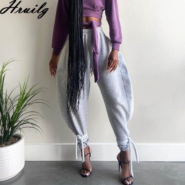 solid high waist woman pants elastic waist knit loose bandage fashion sweat pants high street style sport fitness joggers women, Black;white
solid high waist woman pants elastic waist knit loose bandage fashion sweat pants high street style sport fitness joggers women, Black;white