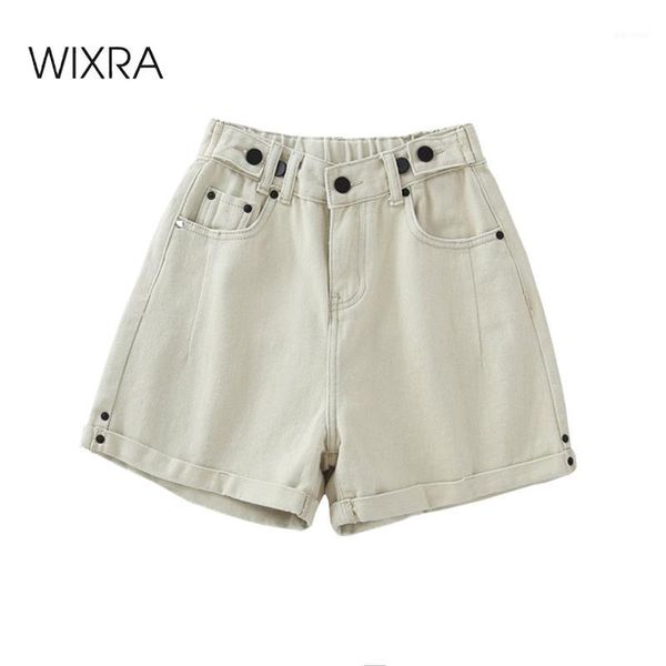 wixra womens shorts summer bf style female high waist button shorts women pockets short front long behind1, White;black
wixra womens shorts summer bf style female high waist button shorts women pockets short front long behind1, White;black