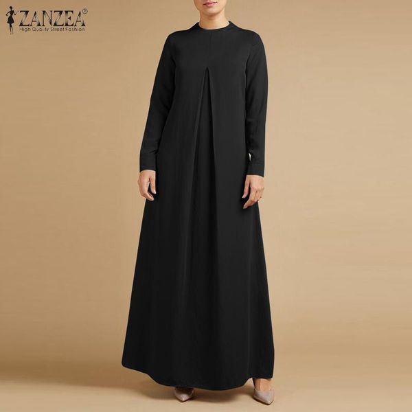 casual dresses zanzea elegant women maxi long dress vintage autumn sundress kaftan o neck sleeve solid party vestidos robe femme plus size, Black;gray
casual dresses zanzea elegant women maxi long dress vintage autumn sundress kaftan o neck sleeve solid party vestidos robe femme plus size, Black;gray