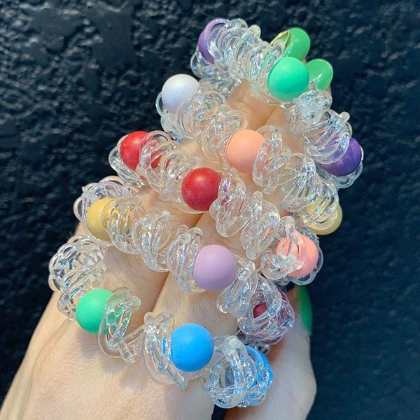 colorful bead braided telephone line wire elastic hair bands tie gum headwear ponytail holder rubber women accessories q bbyaoy
colorful bead braided telephone line wire elastic hair bands tie gum headwear ponytail holder rubber women accessories q bbyaoy