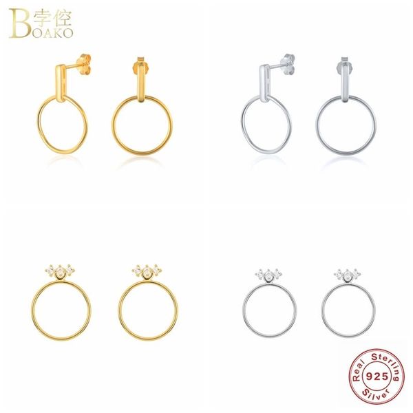 stud boako 925 sterling silver earring clear zircon small circle fashion huggie earrings for women fine jewelry brincos feminino, Golden;silver
stud boako 925 sterling silver earring clear zircon small circle fashion huggie earrings for women fine jewelry brincos feminino, Golden;silver