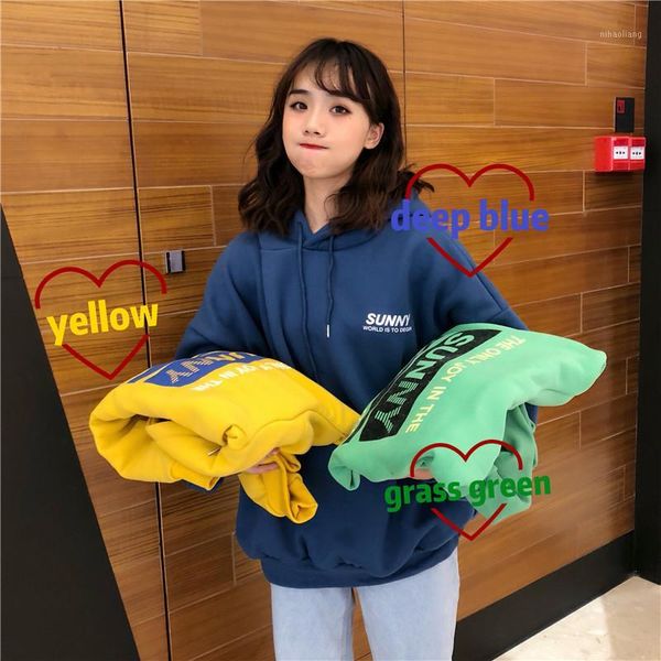 women's hoodies & sweatshirts harajuku cute women pullover autumn winter loose fleece thick knit sweatshirt female letter printed hoode, Black
women's hoodies & sweatshirts harajuku cute women pullover autumn winter loose fleece thick knit sweatshirt female letter printed hoode, Black