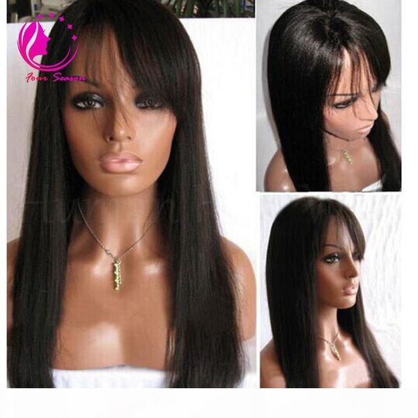 lace front human hair wigs peruvian virgin hair front lace wigs straight full lace human hair wigs with bang for black women, Black;brown
lace front human hair wigs peruvian virgin hair front lace wigs straight full lace human hair wigs with bang for black women, Black;brown